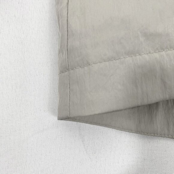 KARL LAGERFELD WOMEN'S GREY SILVER HOODED WIND COAT - XL - Picture 12 of 14